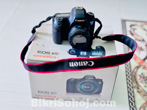 Canon eos 6d with 50mm prime lens